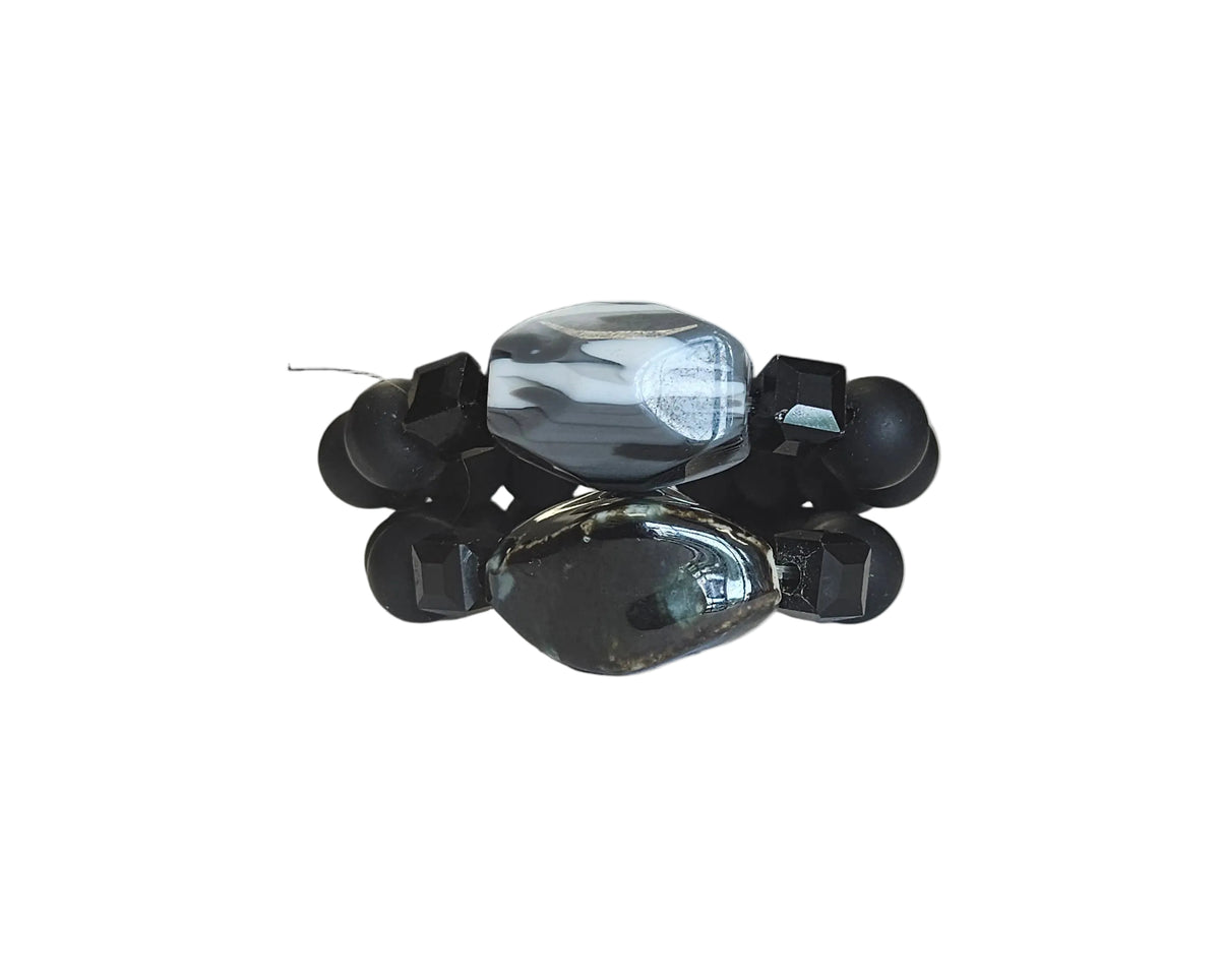 GGBEAUTY HandMade African Bracelet beads[Two piece]