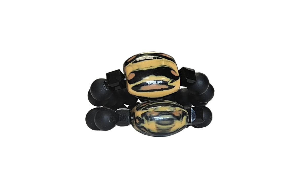 GGBEAUTY HandMade African Bracelet beads[Two piece]