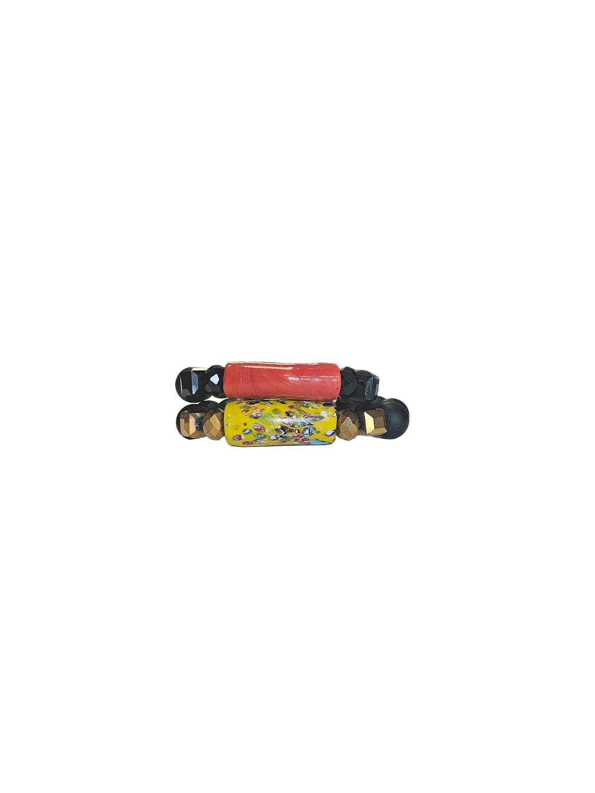 GGBEAUTY HandMade African Bracelet beads[Two piece]