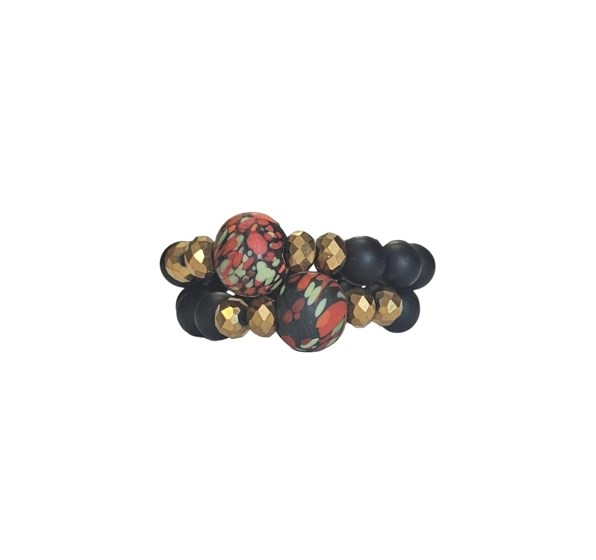 GGBEAUTY HandMade African Bracelet beads[Two piece]