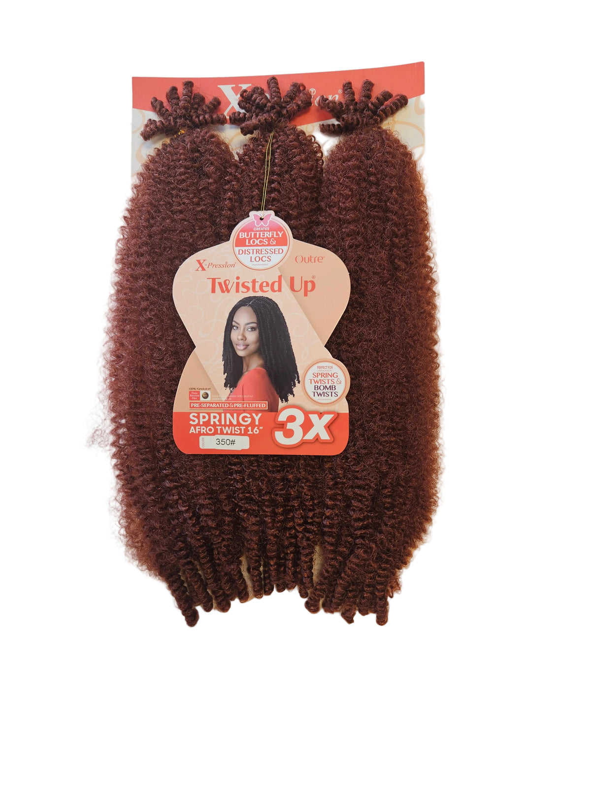 Outre Butterfly Locs &Distressed Locs Twisted UP