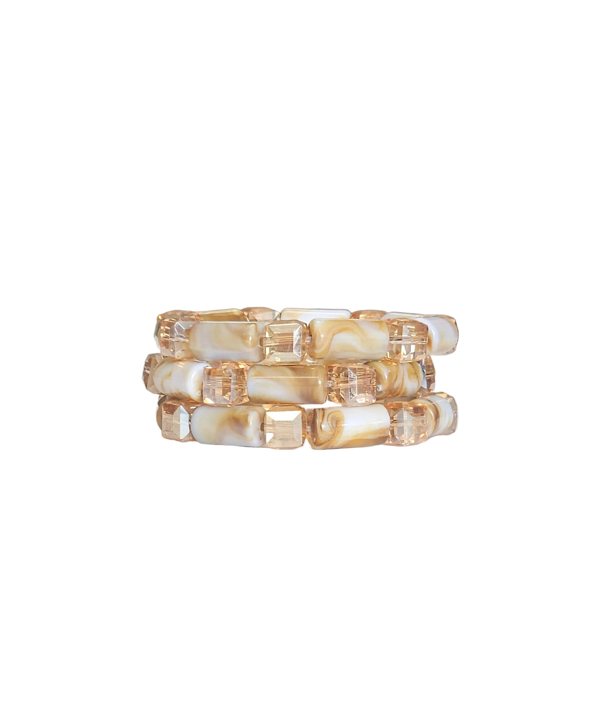 GGBEAUTY HandMade African Bracelet beads[Two piece]