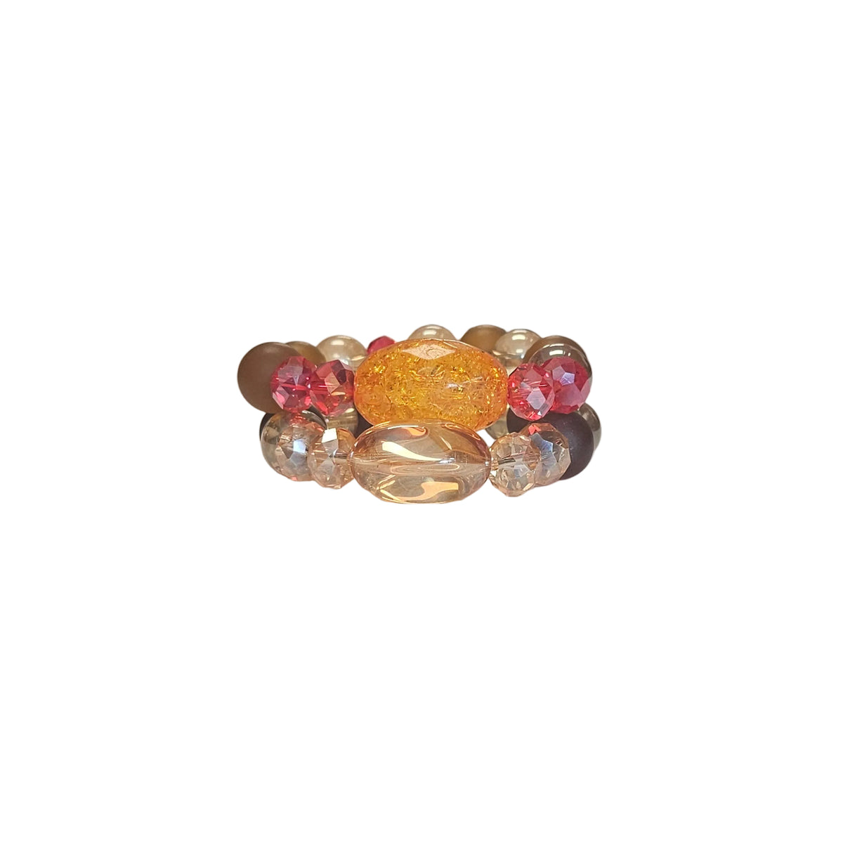GGBEAUTY HandMade African Bracelet beads[Two piece]