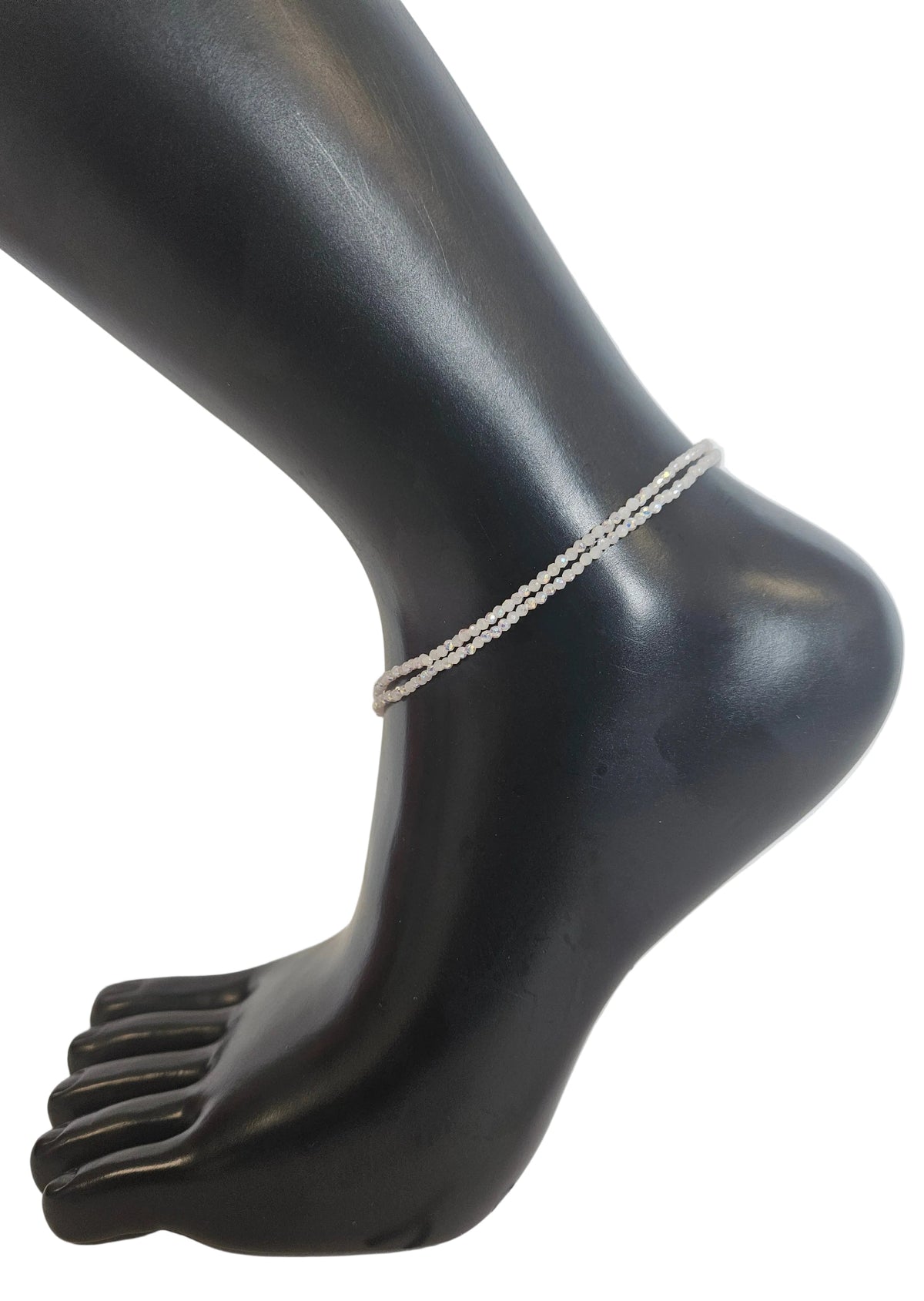 GG's African Beads Ankles 2Pcs,Handmade Beaded Foot Chain Jewelry For Women Bracelets