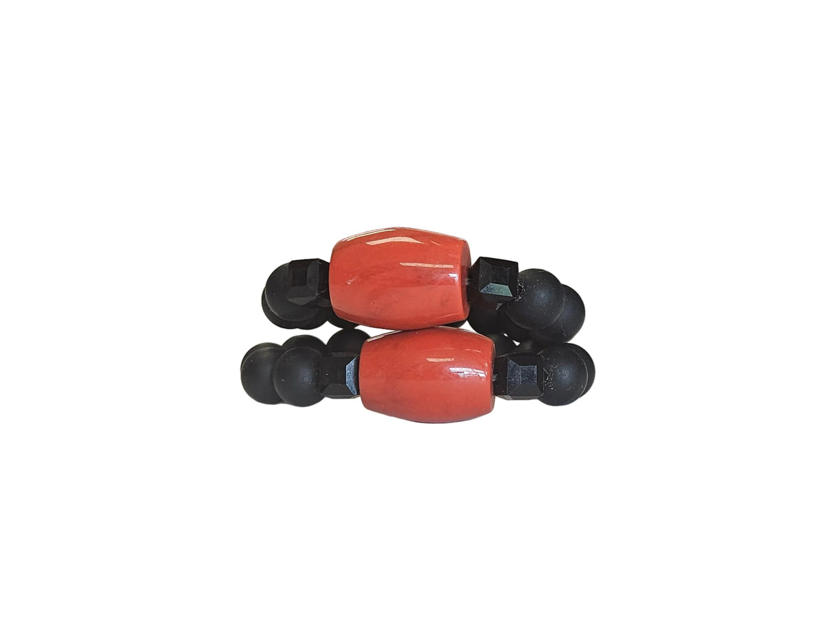 GGBEAUTY HandMade African Bracelet beads[Two piece]
