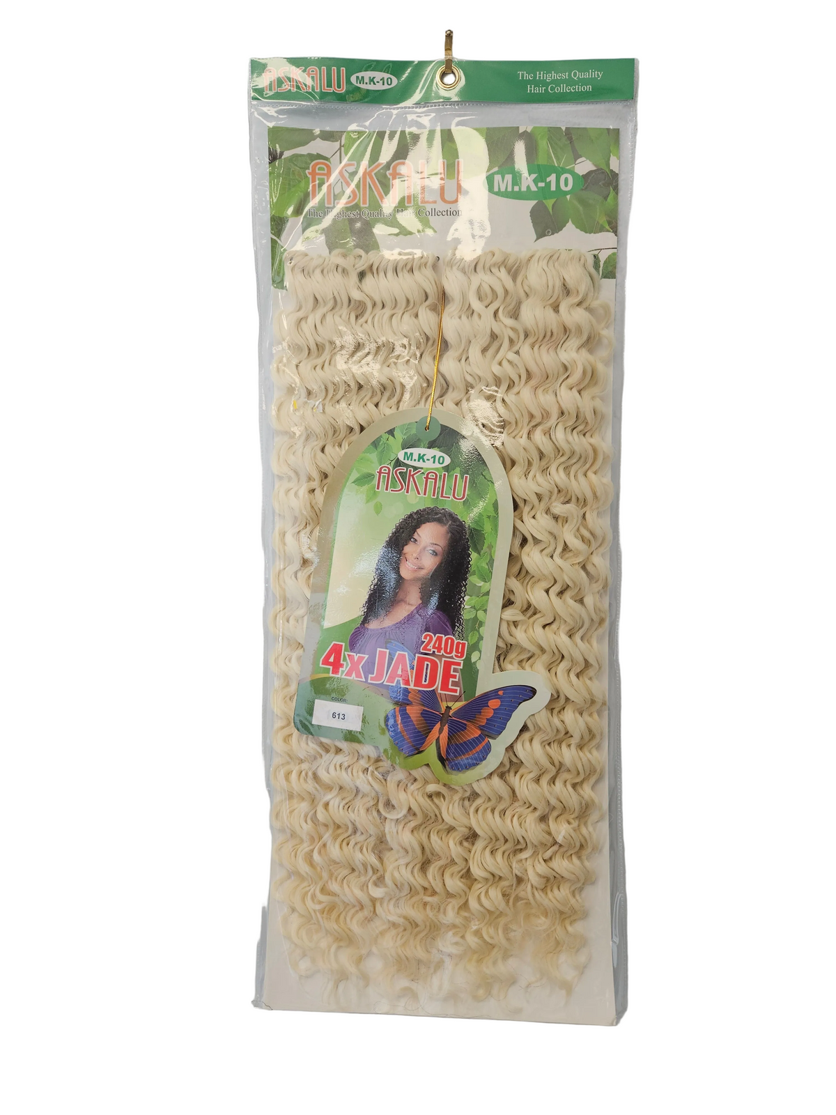 GGBeauty Askalu 4x Jade Crochet hair extensions.