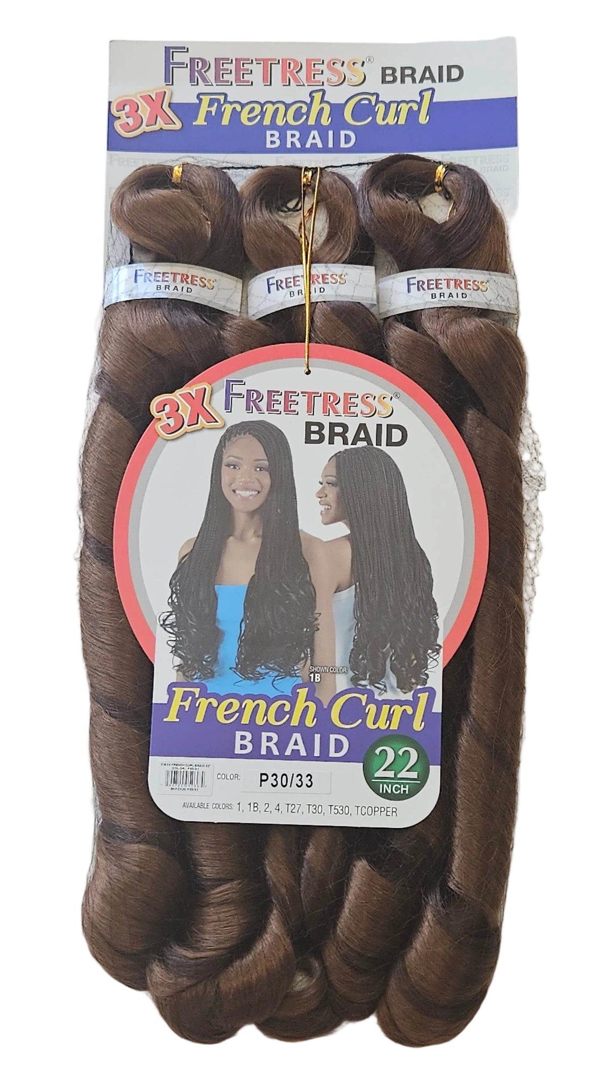 SHAKE-N-GO Freetress Braid 3X French Curl