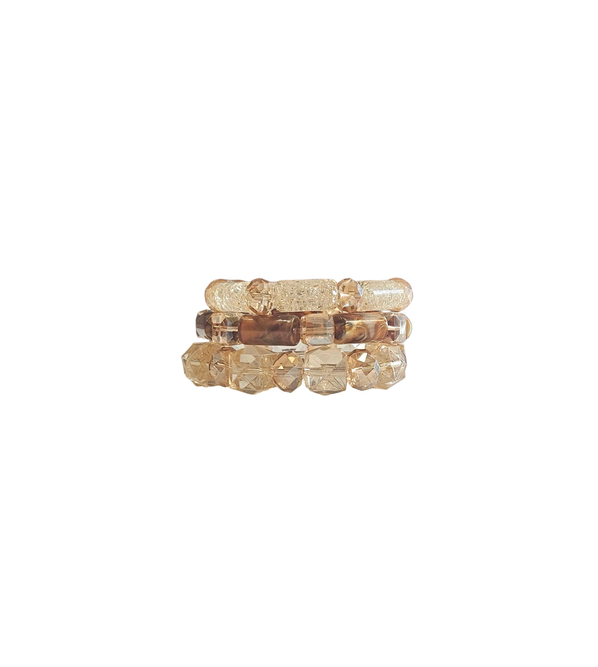 GGBEAUTY HandMade African Bracelet beads[Two piece]