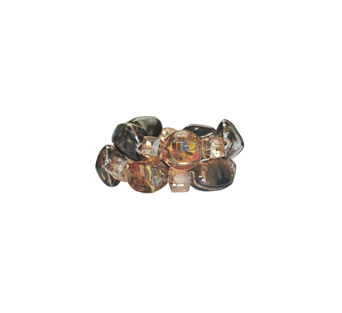 GGBEAUTY HandMade African Bracelet beads[Two piece]
