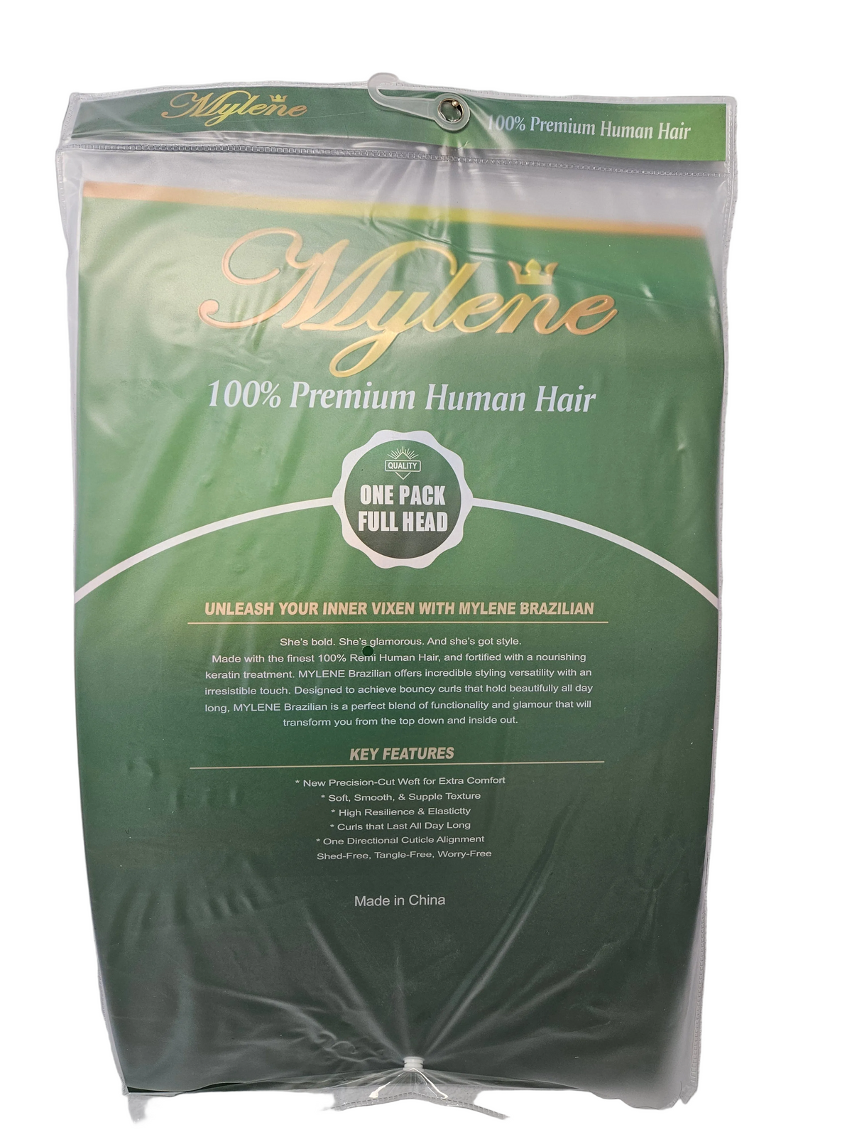 GGBeauty MYIENE 100% Premium Human Hair One Pack Full Head